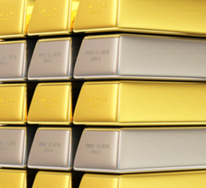Gold and Silver bars