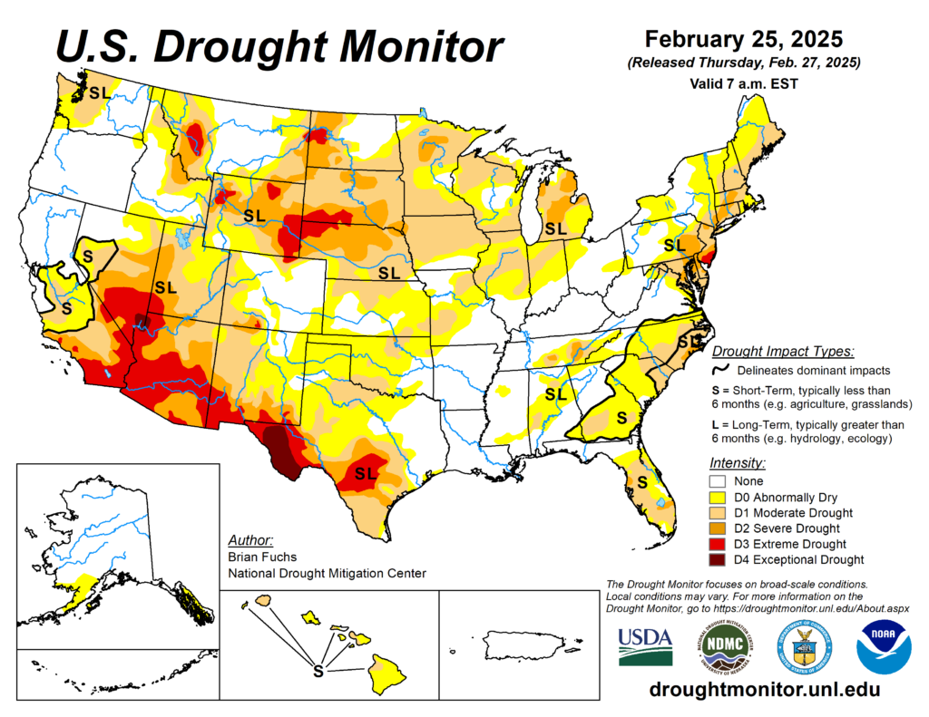 Current Drought Monitor