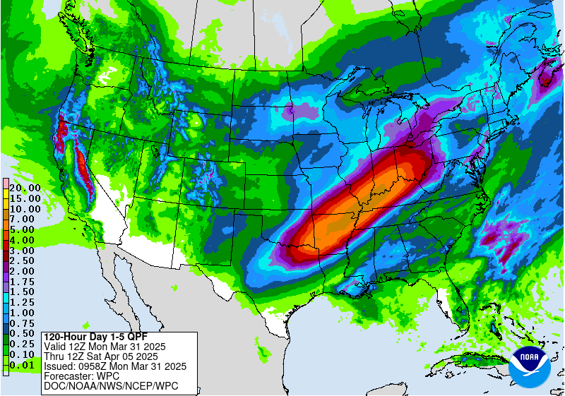 QFP 5-Day Precipitation