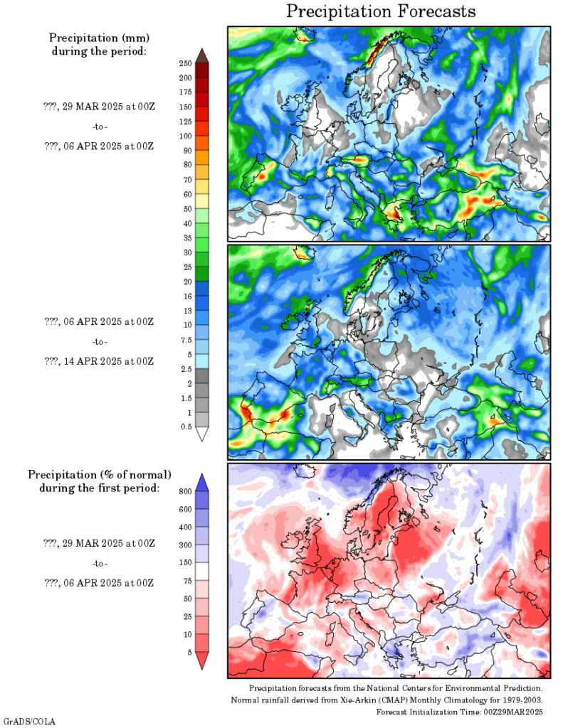 WxMaps Europe Precip Outlook