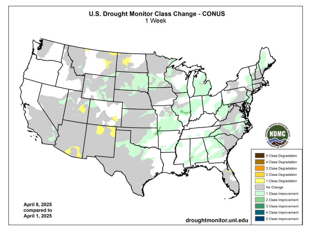 DM Change from Prior Week