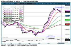 LH Open Interest Chart 7.14.25